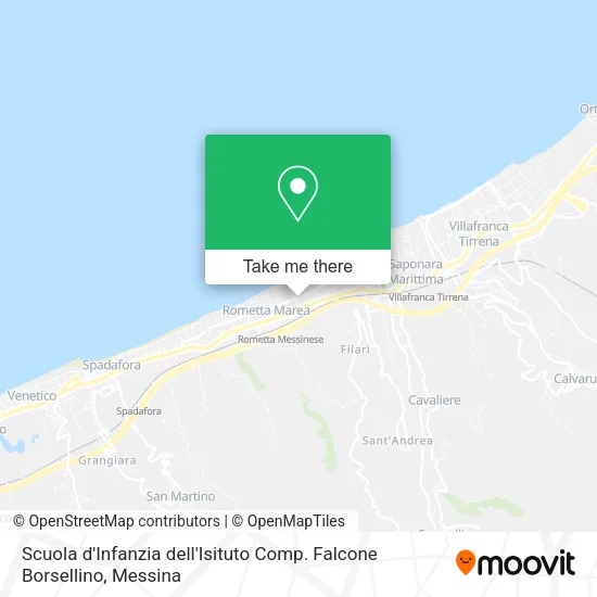 Scuola d'Infanzia dell'Isituto Comp. Falcone Borsellino map