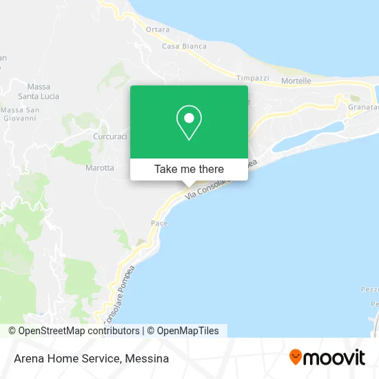 Arena Home Service map