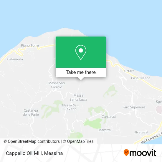 Cappello Oil Mill map