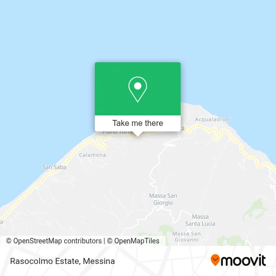 Rasocolmo Estate map