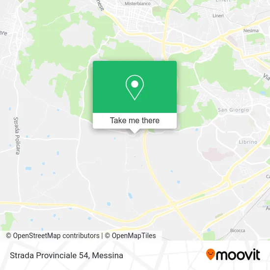 Provincial Road 54 map