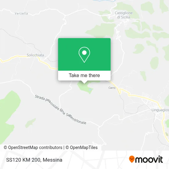 SS120 KM 200 map