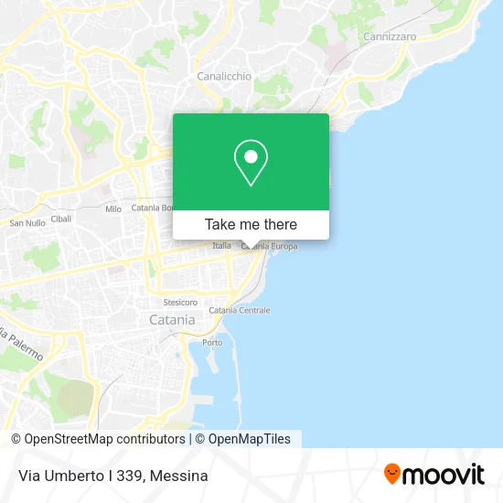 Via Umberto I 339 map