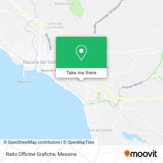 Rallo Officine Grafiche map