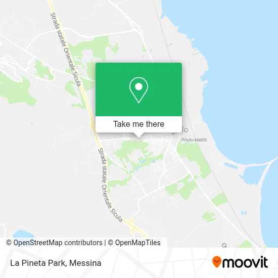 La Pineta Park map