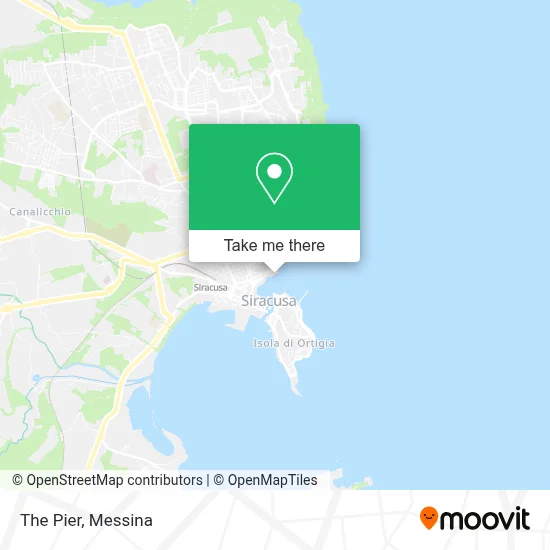 The Pier map