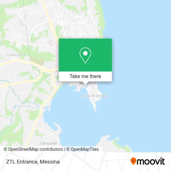 ZTL Entrance map