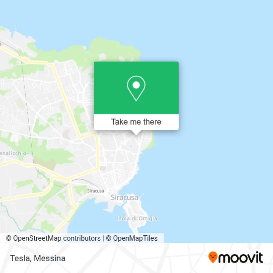 Tesla map