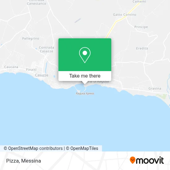 Pizza map