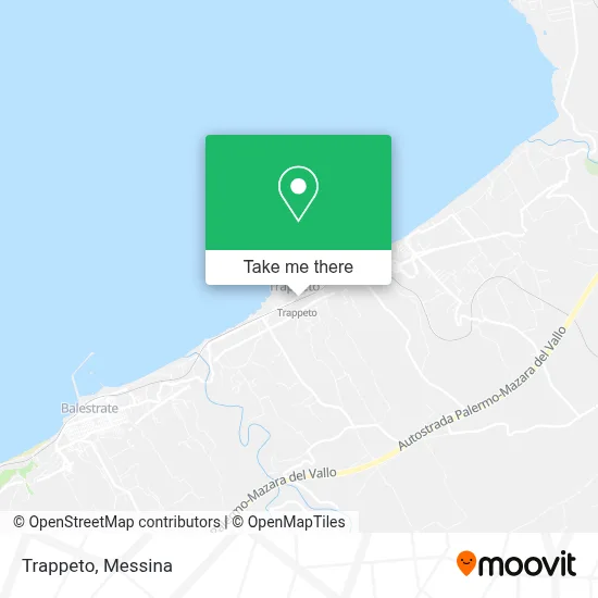 Trappeto map