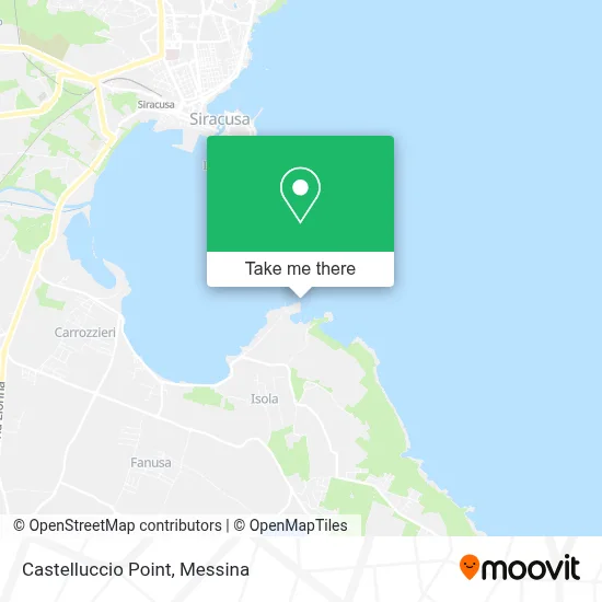 Castelluccio Point map