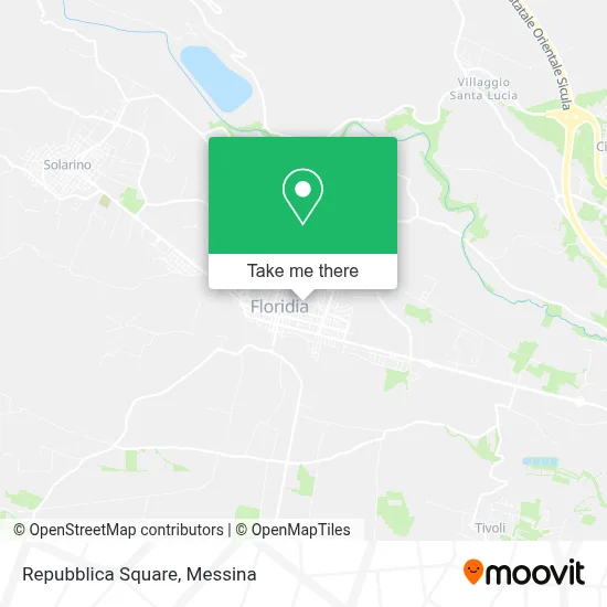 Repubblica Square map