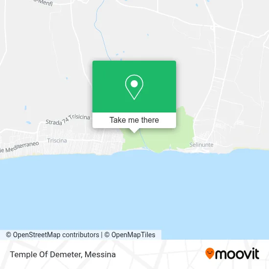 Temple Of Demeter map
