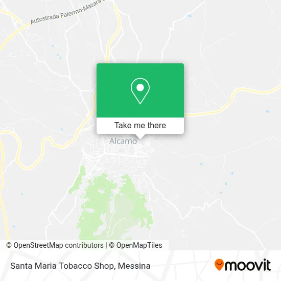 Santa Maria Tobacco Shop map