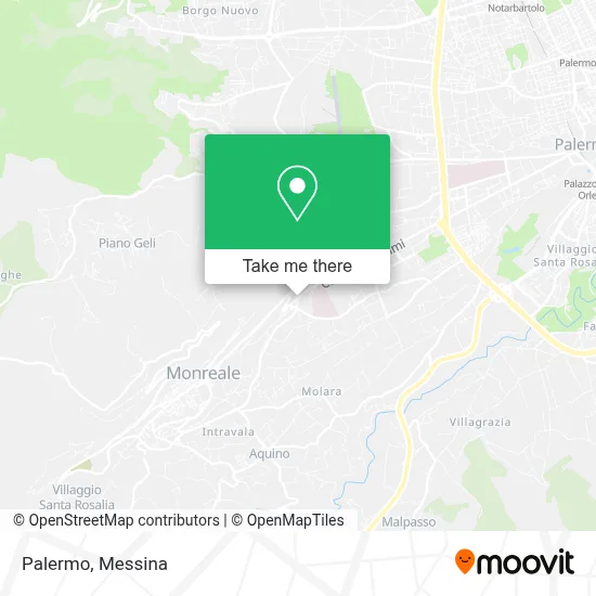 Palermo map