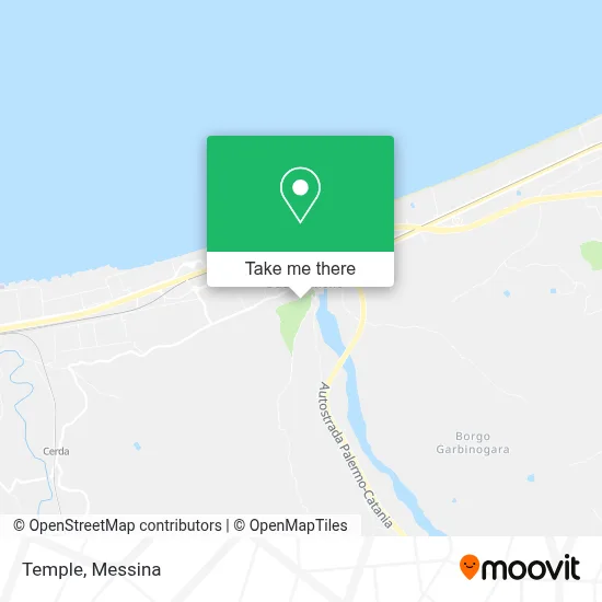 Temple map
