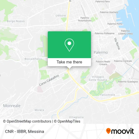 CNR - IBBR map