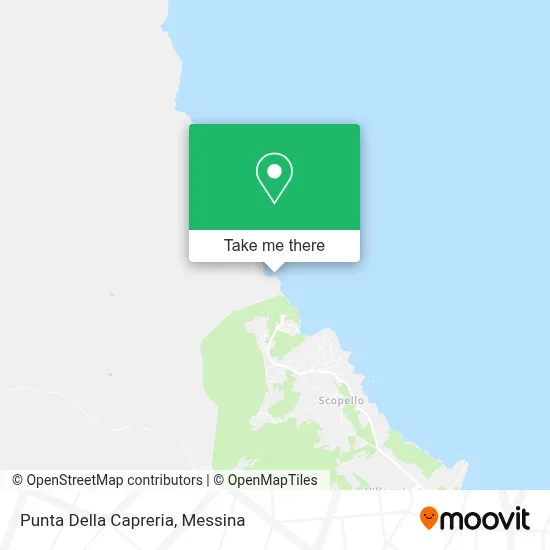 Punta Della Capreria map