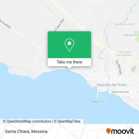 Santa Chiara map