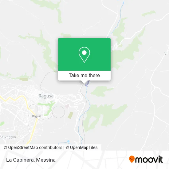 La Capinera map
