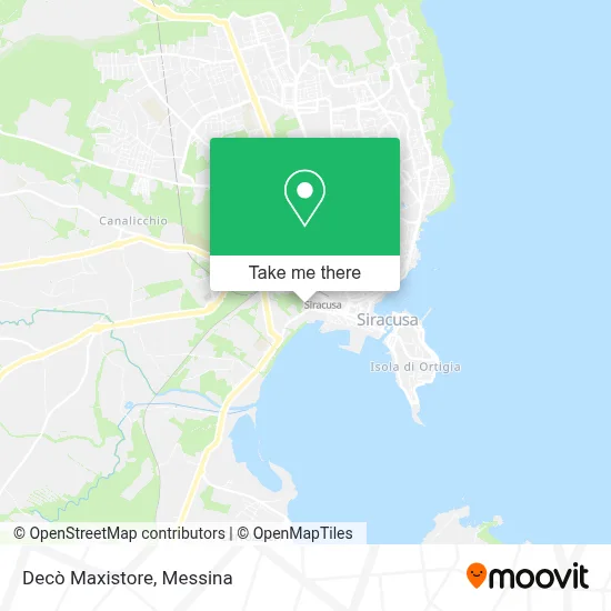 Decò Maxistore map