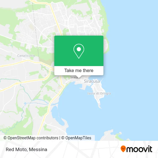 Red Moto map