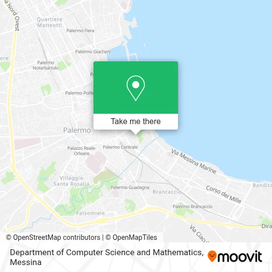 Department of Computer Science and Mathematics map