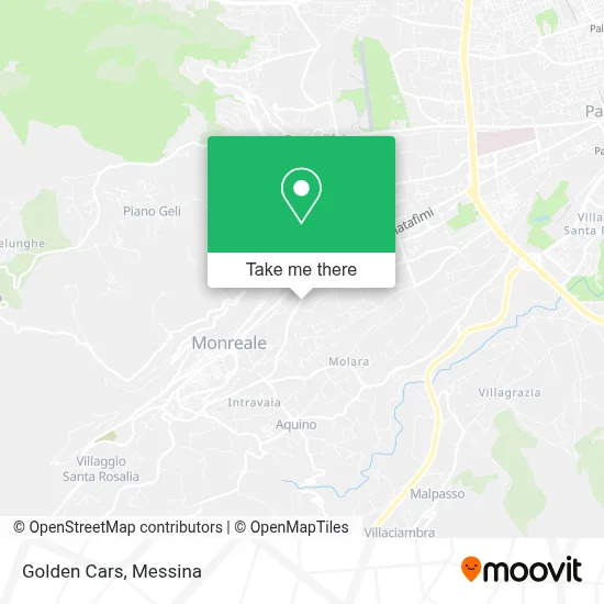 Golden Cars map