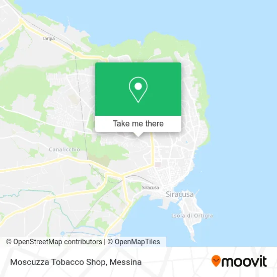 Moscuzza Tobacco Shop map