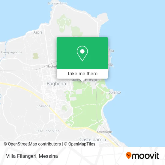 Villa Filangeri map