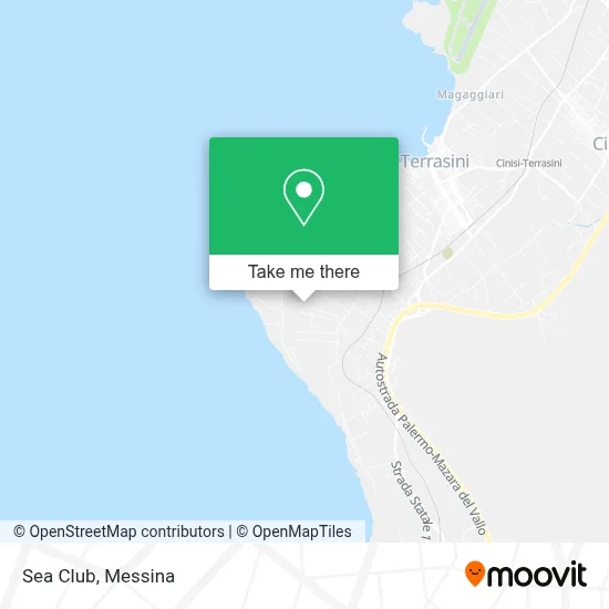 Sea Club map