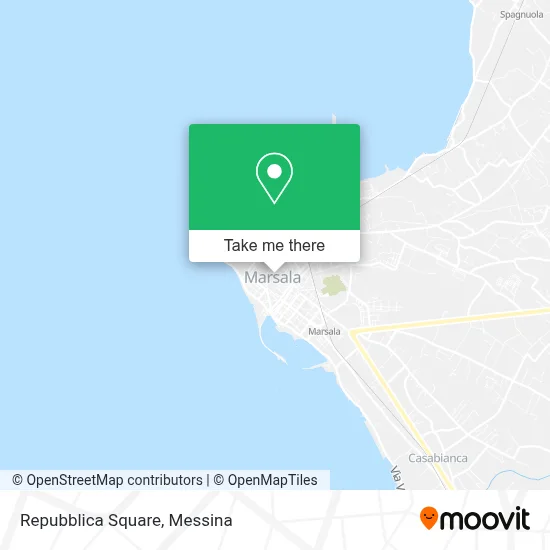 Repubblica Square map