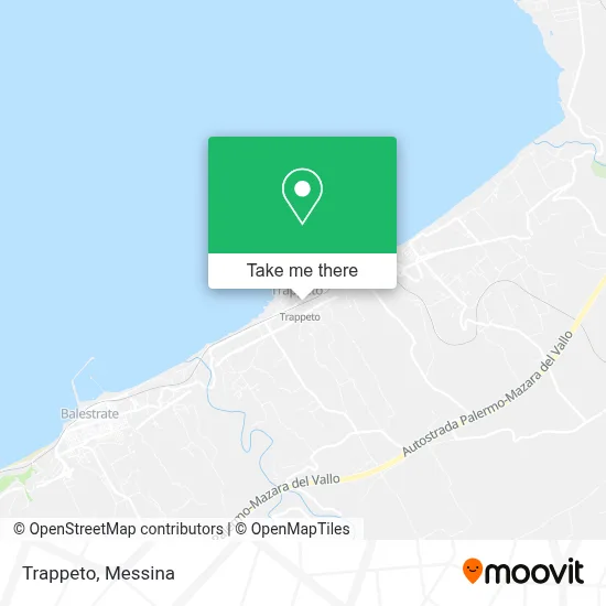 Trappeto map