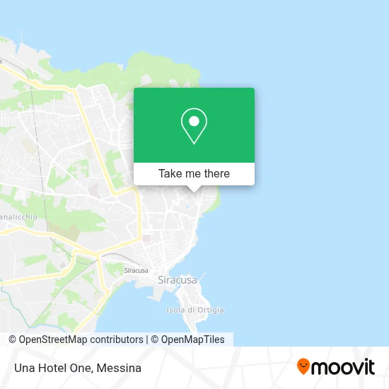 Una Hotel One map