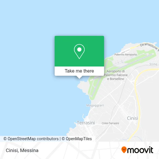 Cinisi map