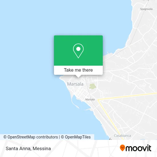 Santa Anna map