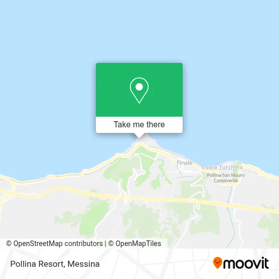 Pollina Resort map