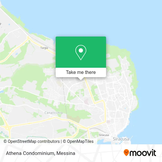 Athena Condominium map