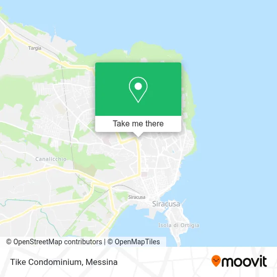 Tike Condominium map