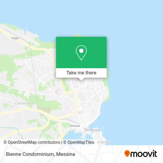 Bienne Condominium map