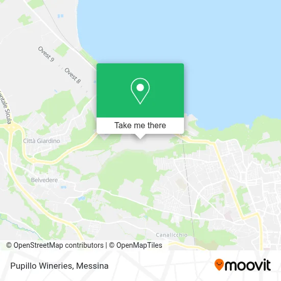 Pupillo Wineries map