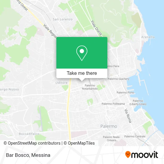Bar Bosco map