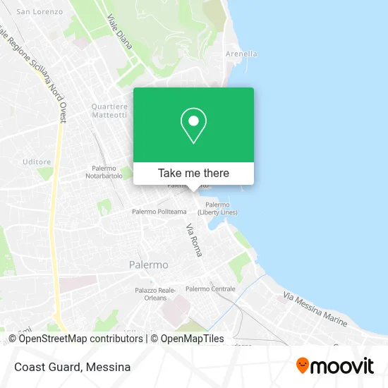 Coast Guard map