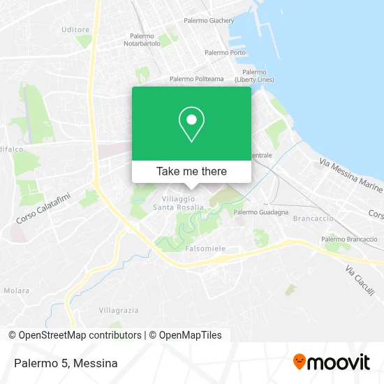 Palermo 5 map