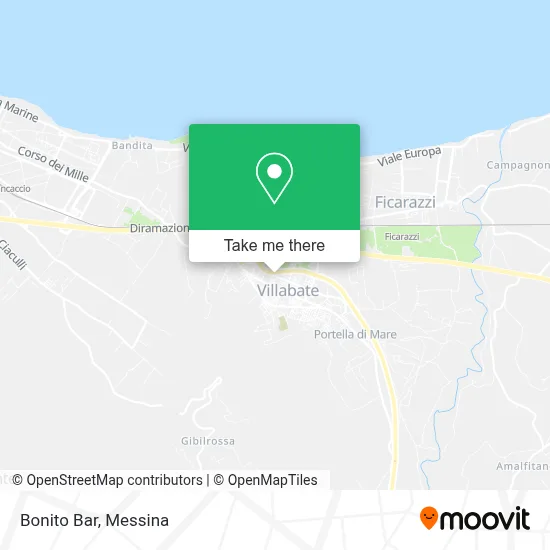 Bonito Bar map