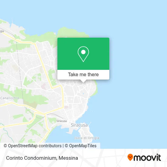 Corinto Condominium map