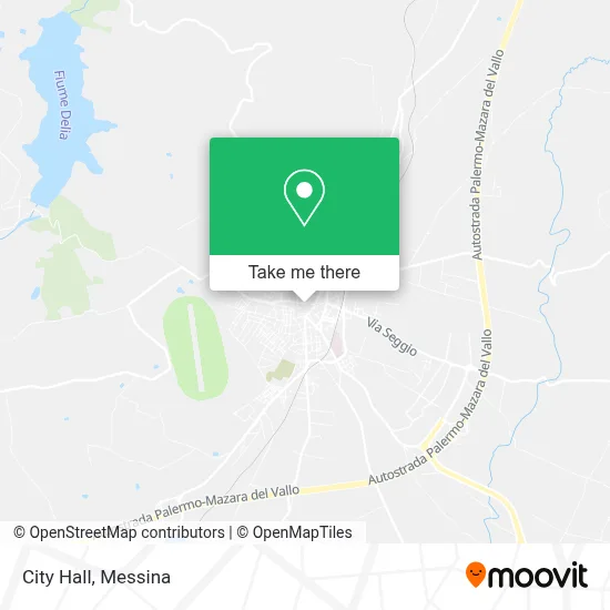 City Hall map