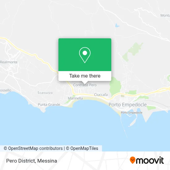 Pero District map