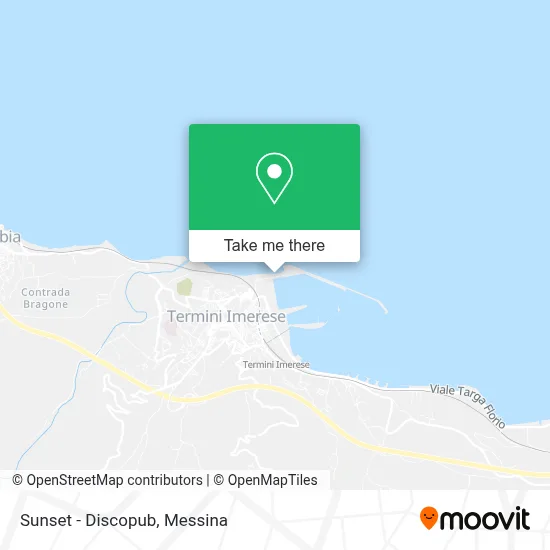 Sunset - Discopub map