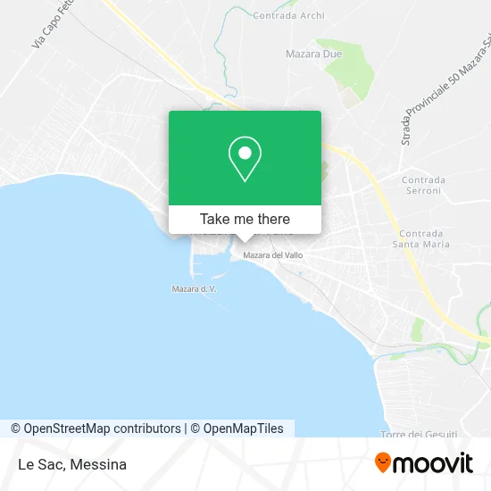 Le Sac map